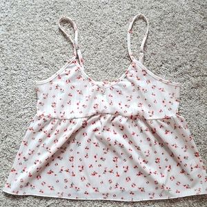 Floral tank top